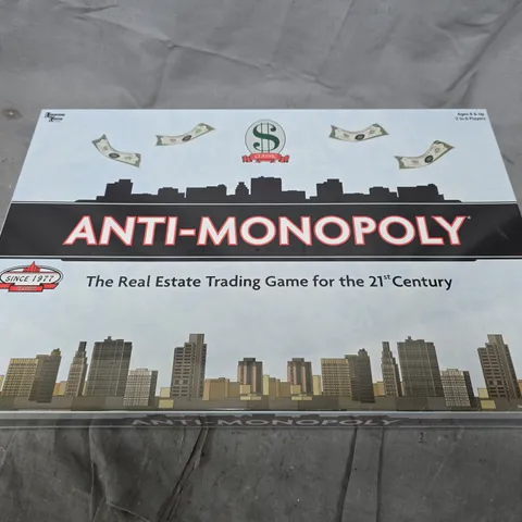 ANTI-MONOPOLY: THE REAL ESTATE TRADING GAME 