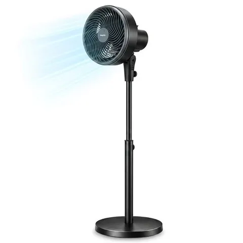 BOXED KEPLIN 10" STRONG AIRFLOW OSCILLATING FAN - BLACK