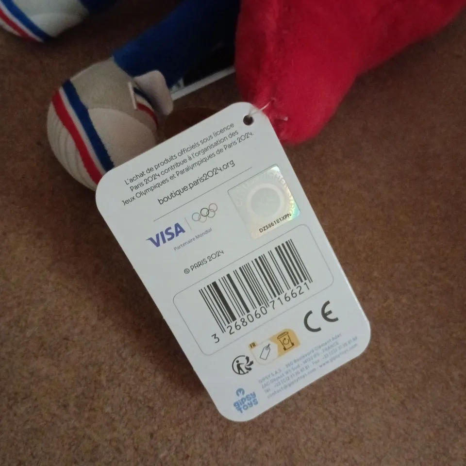 2024 PARIS OLYMPICS MASCOT PLUSH
