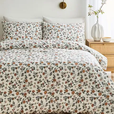 AMELIE FLORAL DUVET COVER SET - DOUBLE 