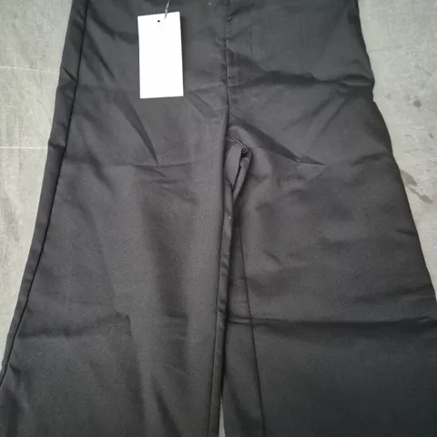 ZARA BLACK TROUSERS, SIZE S (UK)
