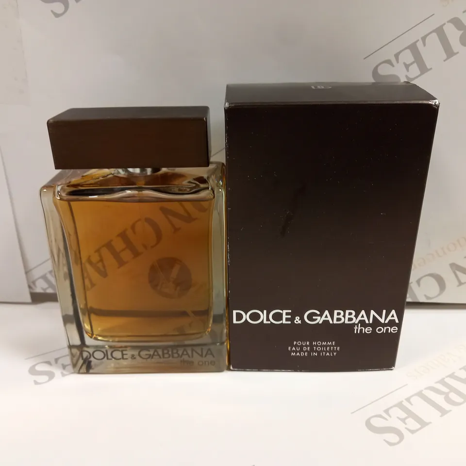 BOXED DOLCE & GABBANA THE ONE FOR MEN EAU DE TOILETTE SPRAY 150ML
