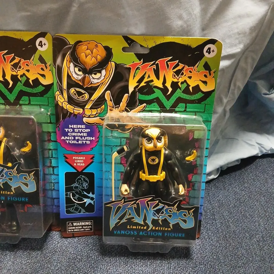 VANOSS LIMITED EDITION ACTION FIGURE – SET OF 2 IN BLISTER PACKS (4+ AGE)