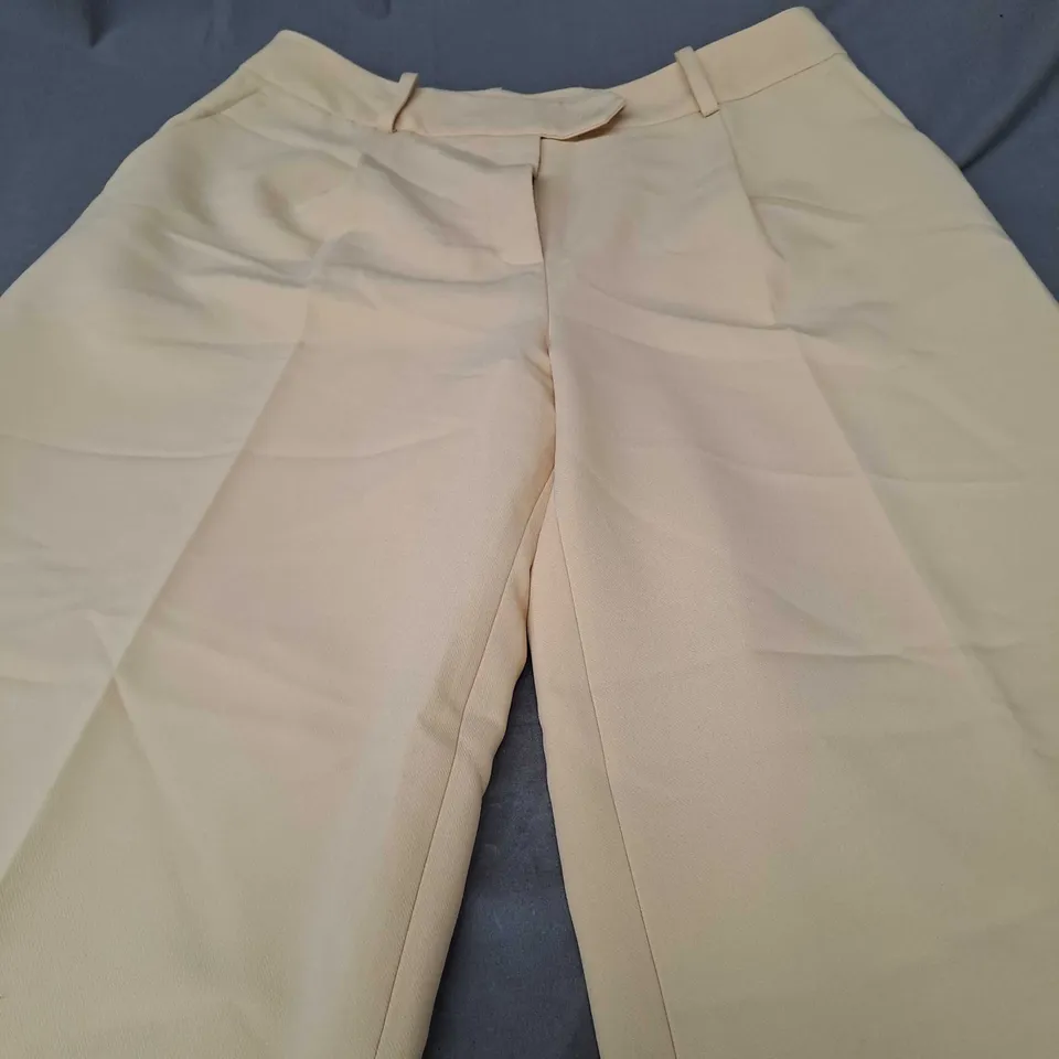 ALIGNE KIMMI SOFT YELLOW TROUSERS - UK 14 