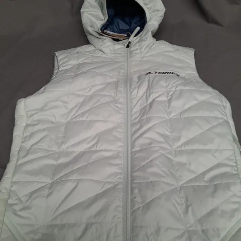 ADIDAS TERREX MINT GILET WITH HOOD - SMALL