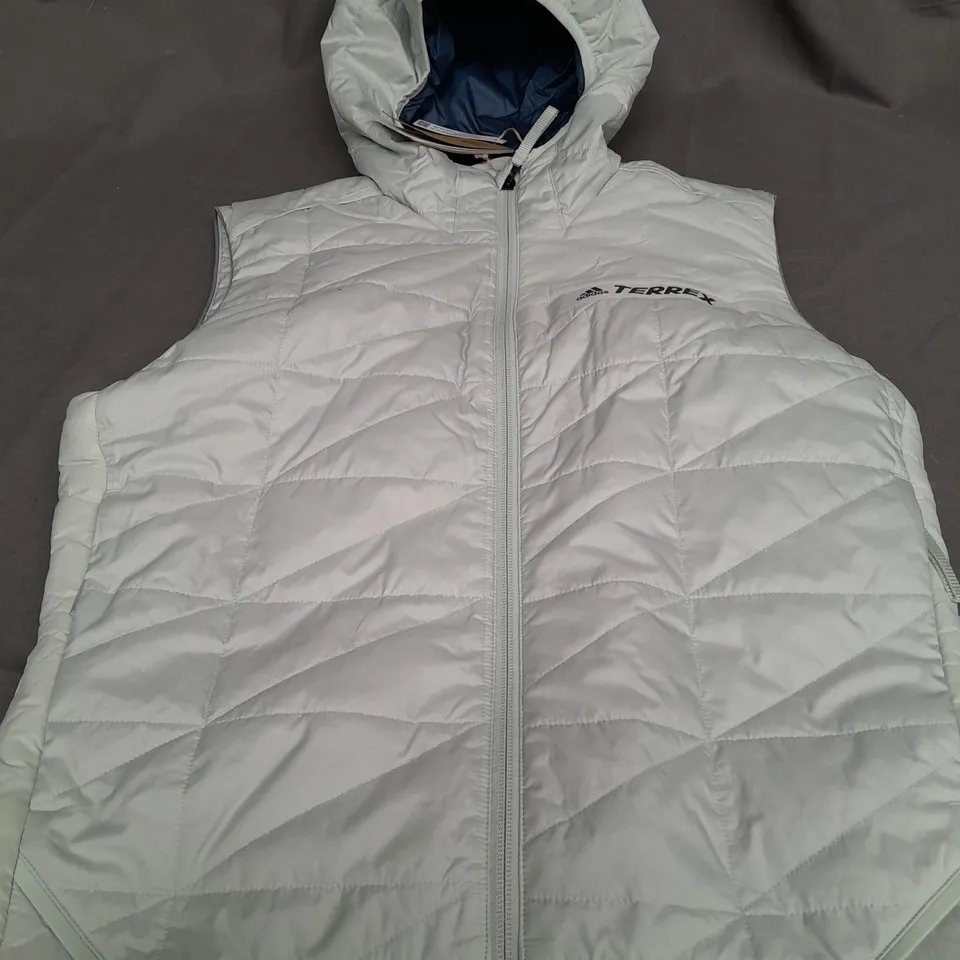ADIDAS TERREX MINT GILET WITH HOOD - SMALL