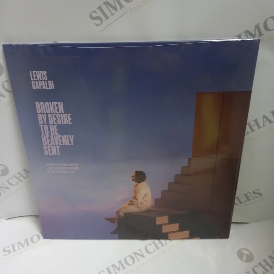 BOXED & SEALED LEWIS CAPALDI "BROKEN BY DESIRE TO BE HEAVENLY SENT" VIYNL