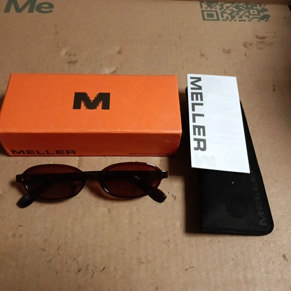 BOXED MELLER CLEAR MAROON BROWN FRAMED GLASSES - OS-MAROONBROWN