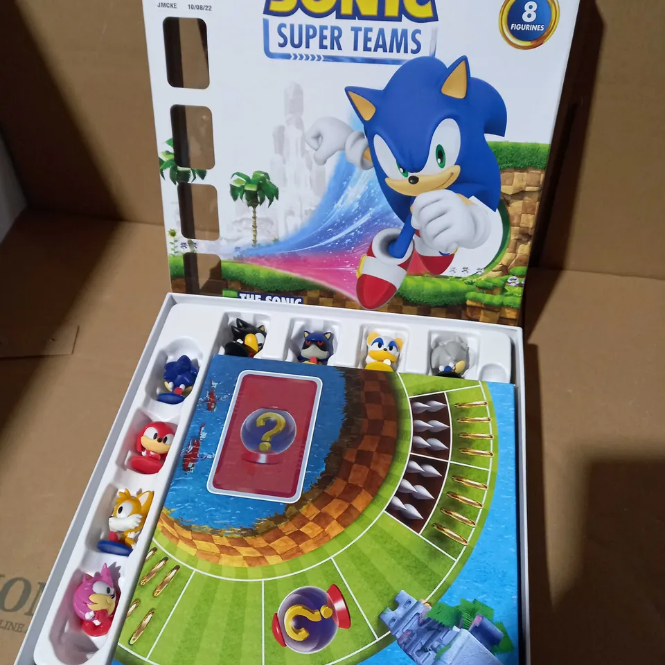 THE SONIC RACING BOARD GAME 