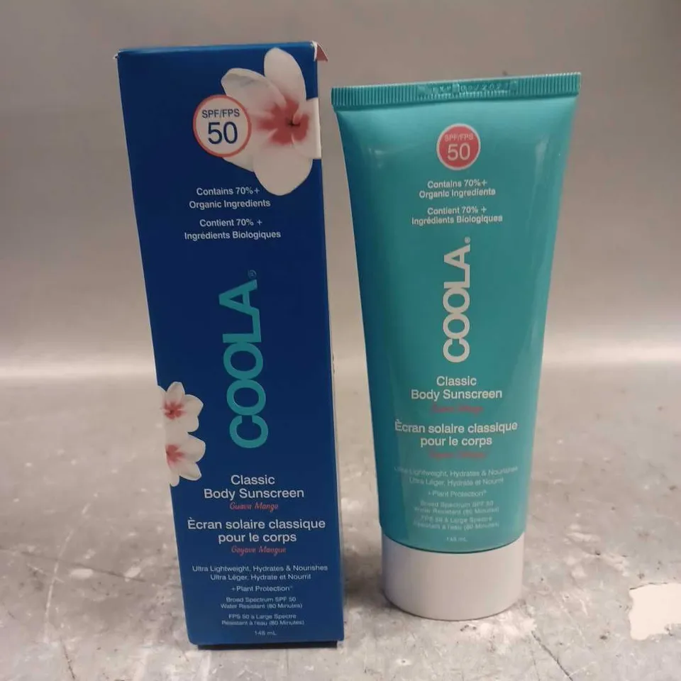 BOXED COOLA CLASSIC BODY SUNSCREEN 148ML