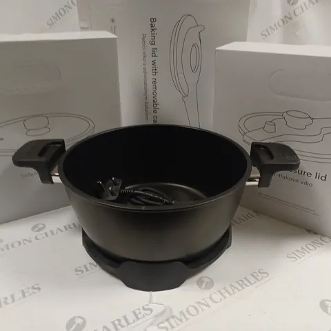 REMOSHKA MULTICOOKER WITH 3 LIDS