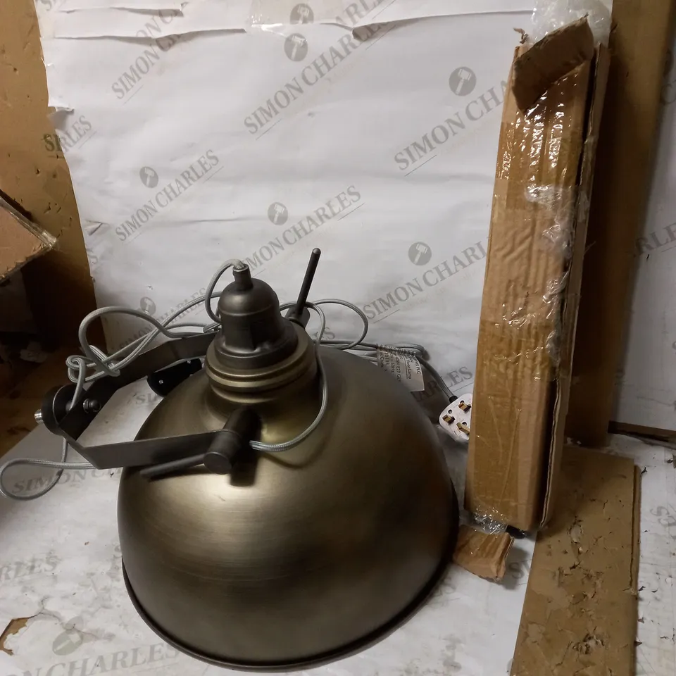 JOHN LEWIS MILLHOUSE FLOOR LAMP, BRASS