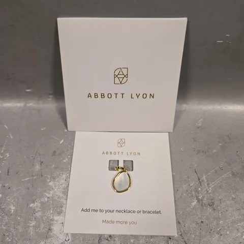ABBOTT LYON ORGANIC MOONSTONE PENDANT 