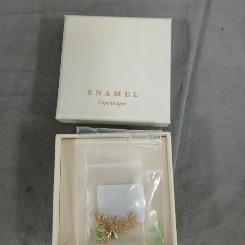 ENAMEL COPENHAGEN AMORE GOLD PLATED NECKLACE