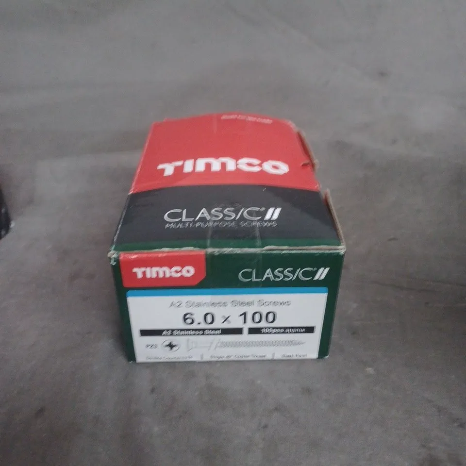 4 BOXES OF TIMCO ASSORTED CLASSIC SCREWS 