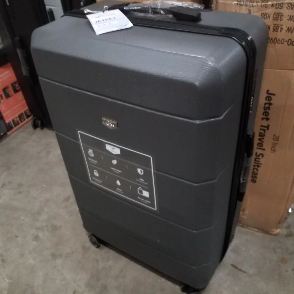 LUGG JETSET TRAVEL SUITCASE - GREY