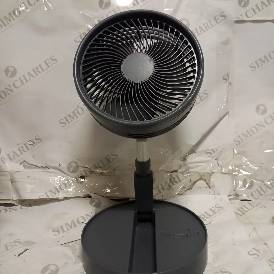 BOXED MY FOLDAWAY FLOOR & TABLE FAN - GREY