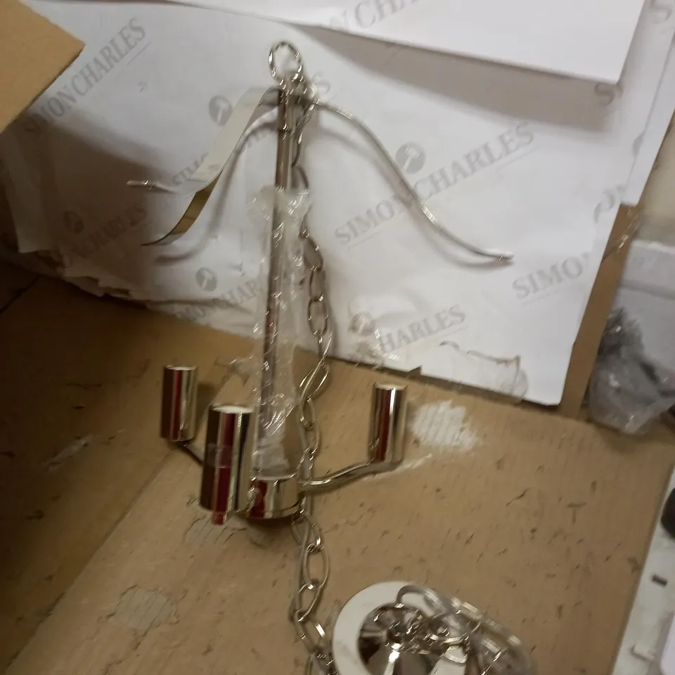 LAURA ASHLEY 3 LIGHT PENDANT 