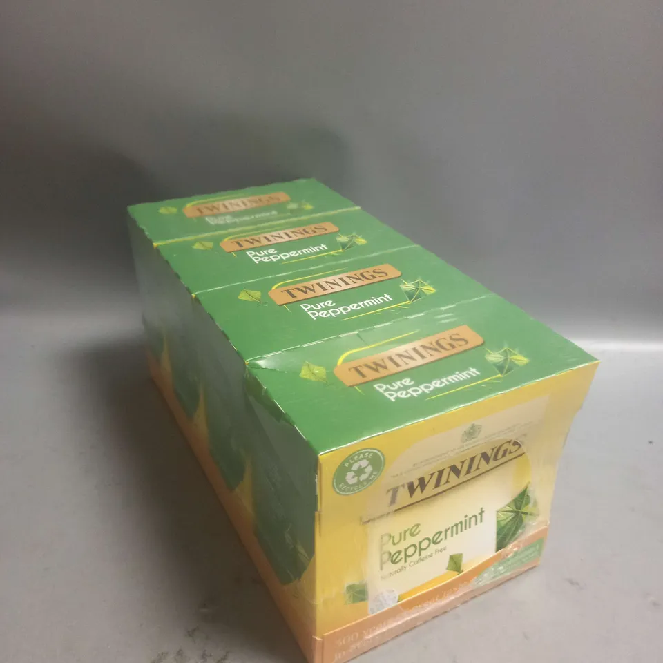 TWINNINGS PURE PEPPERMINT 4X80X2G