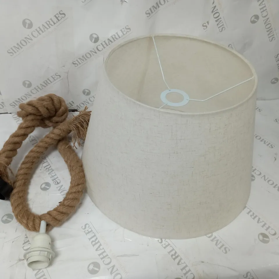 NAVE ROPE 1-LAMP CEILING LIGHT 