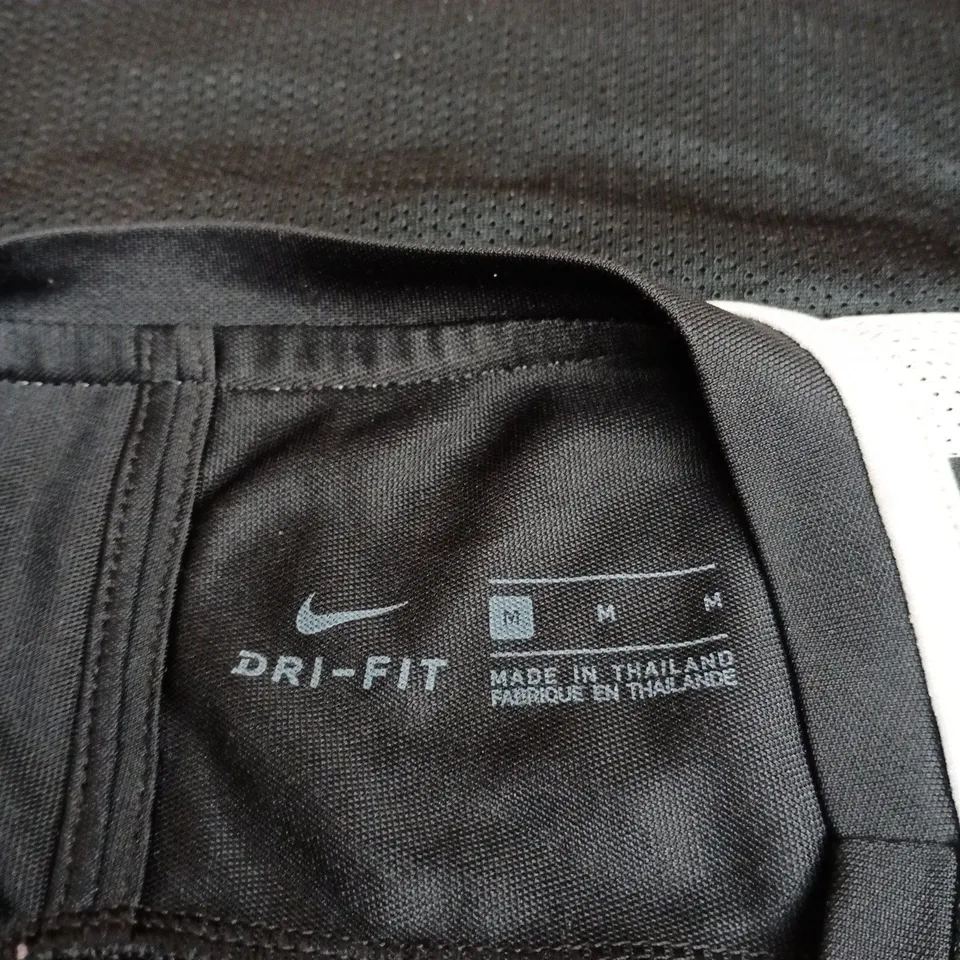 NIKE DRI-FIT BLACK TRAINING TOP – MEN'S MEDIUM
