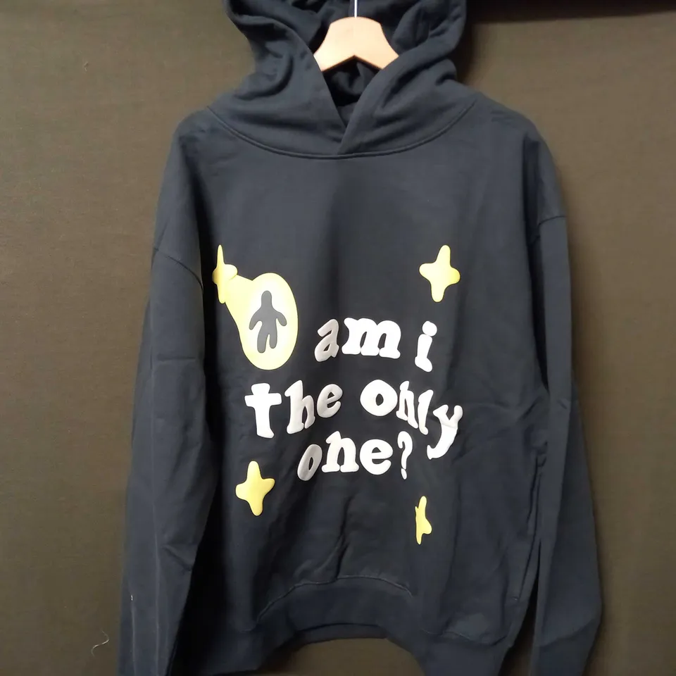 BROKEN PLANET 'AM I THE ONLY ONE' HOODIE IN BACK - XL