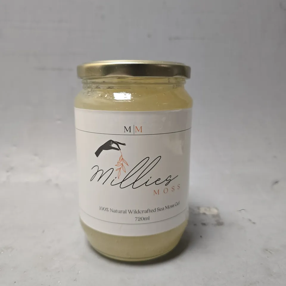 MILLIES MOSS 100% NATURAL WILDCRAFTED SEA MOSS GEL 720ML
