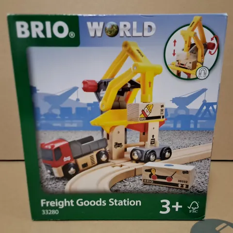 BOXED BRIO WORLD FREIGHT GOODS STATION- 33280