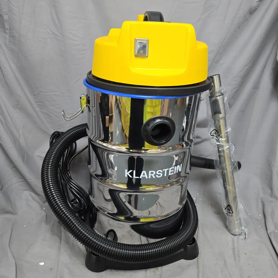 BOXED KLARSTEIN CANISTER VACUUM CLEANER
