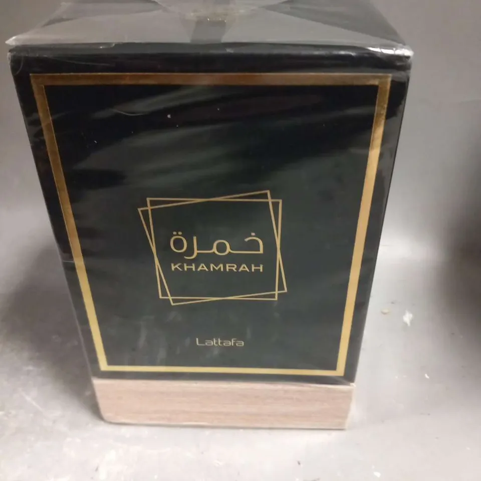 BOXED AND SEALED KHAMRAH LATTAFA EAU DE PARFUM 100ML