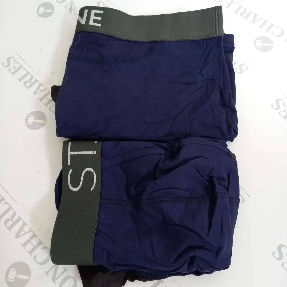 2 X STEP ONE BOXER BRIEFS SIZE L 