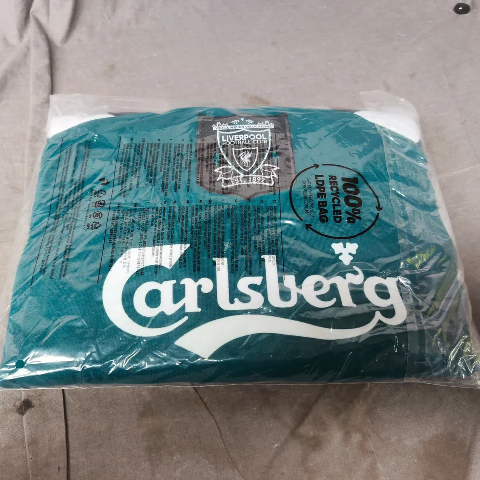 ADIDAS RETRO LIVERPOOL FC TRAINING JUMPER - SIZE L