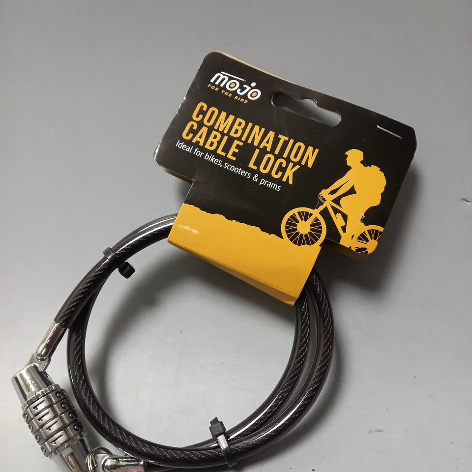 MOJO COMBINATION CABLE LOCK 