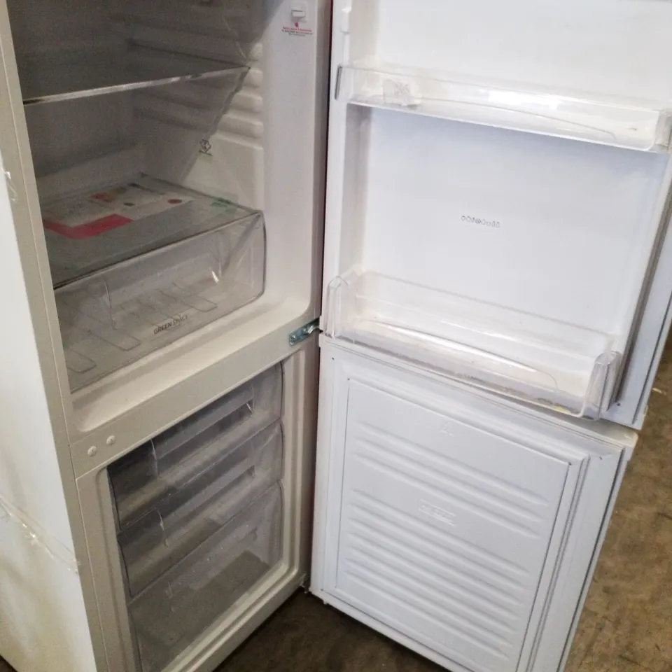 HOOVER WIDE FRIDGE FREEZER 55 CM 185 L CAPACITY WHITE - UNPROCESSED RAW RETURN 