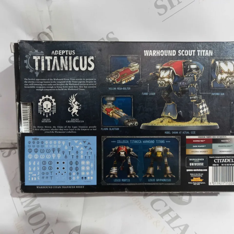 ADEPTUS WARHOUND SCOUT TITANS