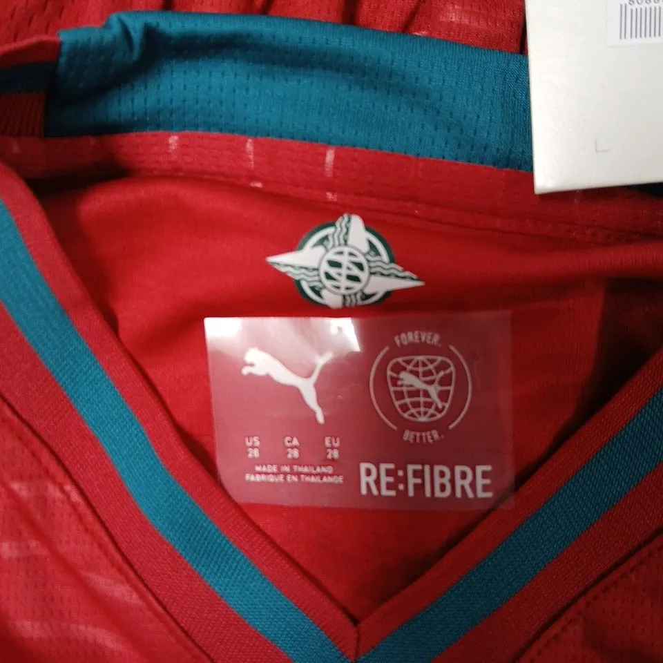 PORTUGAL NATIONAL TEAM FOOTBALL JERSEY – RONALDO NO.7 - SIZE 28
