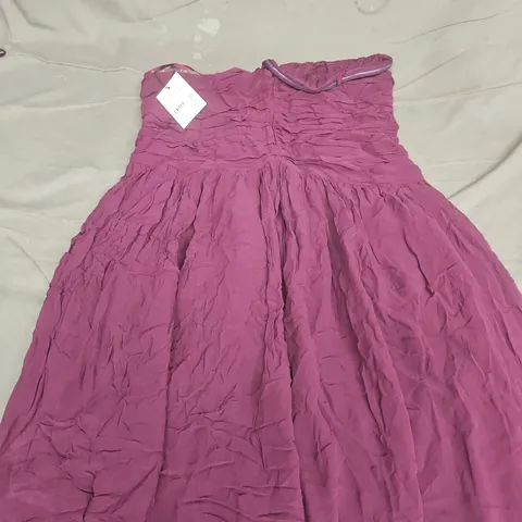 NOBODY'S CHILD FELICITY MIDI DRESS – PURPLE, UK 16 (EU 44, US 12)
