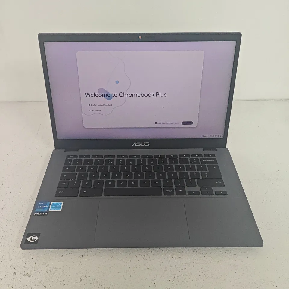 UNBOXED ASUS CHROMEBOOK NOTEBOOK PC IN SILVER - CX3402CV