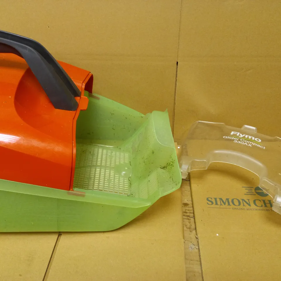 FLYMO GLIDER COMPACT 330AX ELECTRIC HOVER COLLECT LAWNMOWER