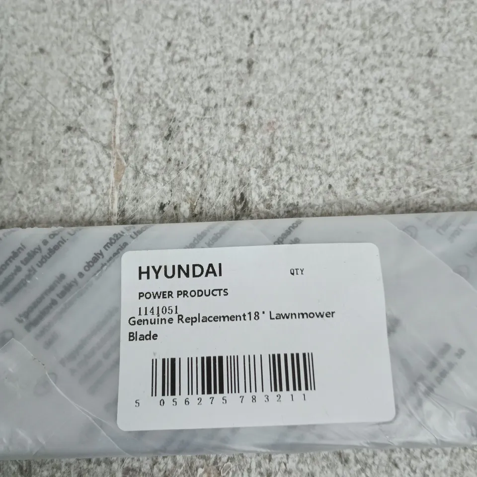 HYUNDAI POWER PRODUCTS GENUINE REPLACEMENT 18-INCH LAWNMOWER BLADE