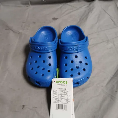 CROCS CLASSIC CLOG KIDS' – BLUE - SIZE UK CHILDS 11