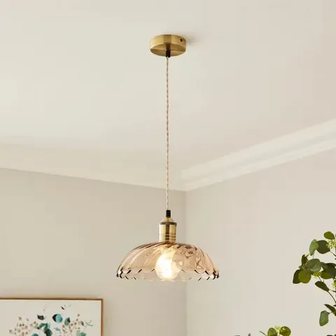 BOXED LUCILLE ADJUSTABLE PENDANT LIGHT