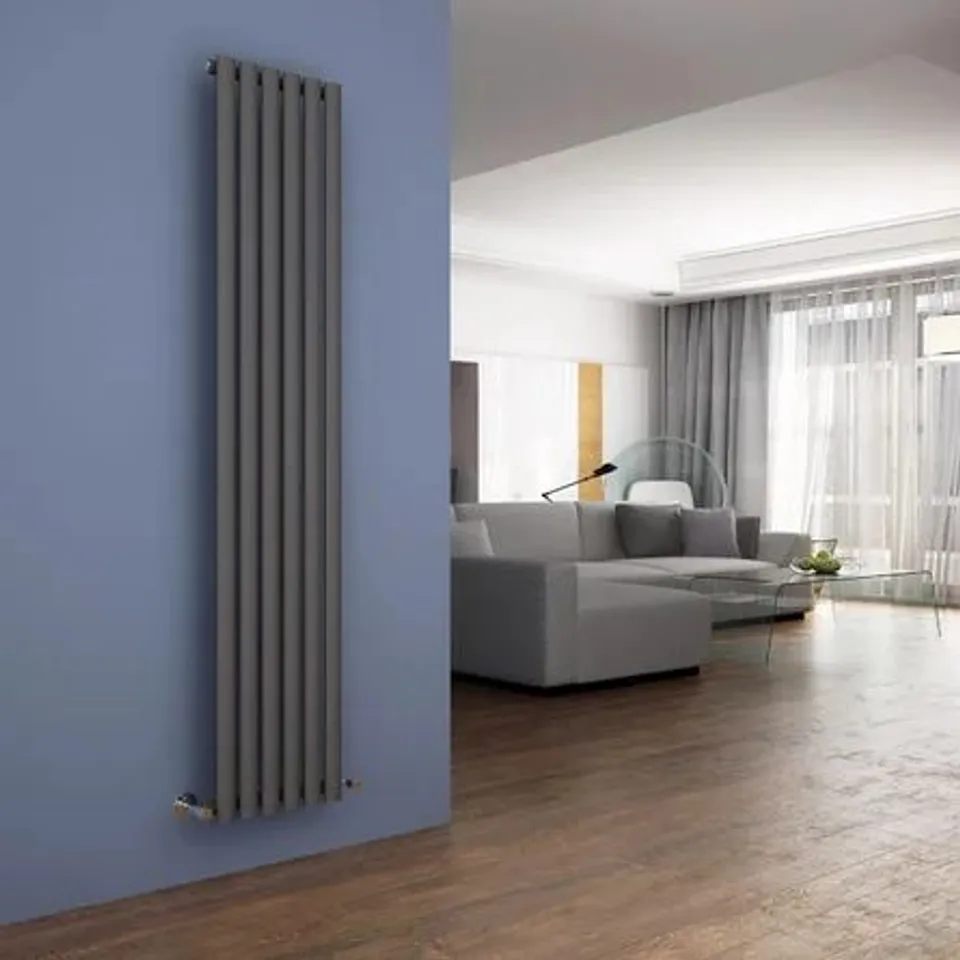 BOXED TYRA VERTICAL OVAL PANEL RADIATOR
