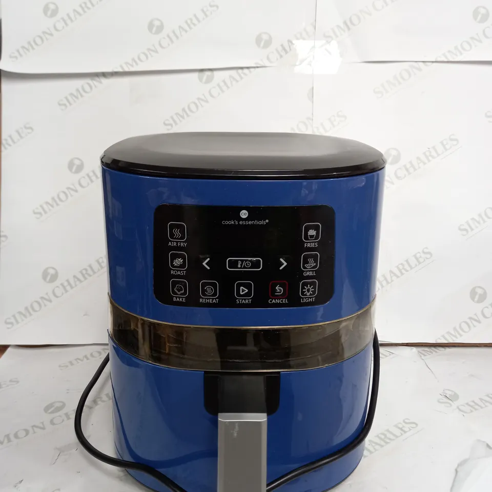 COOK'S ESSENTIALS 4.0L AIR FRYER - SAPPHIRE