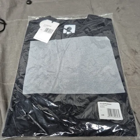 UK SIZE L PRETTY GREEN T-SHIRT – BLACK
