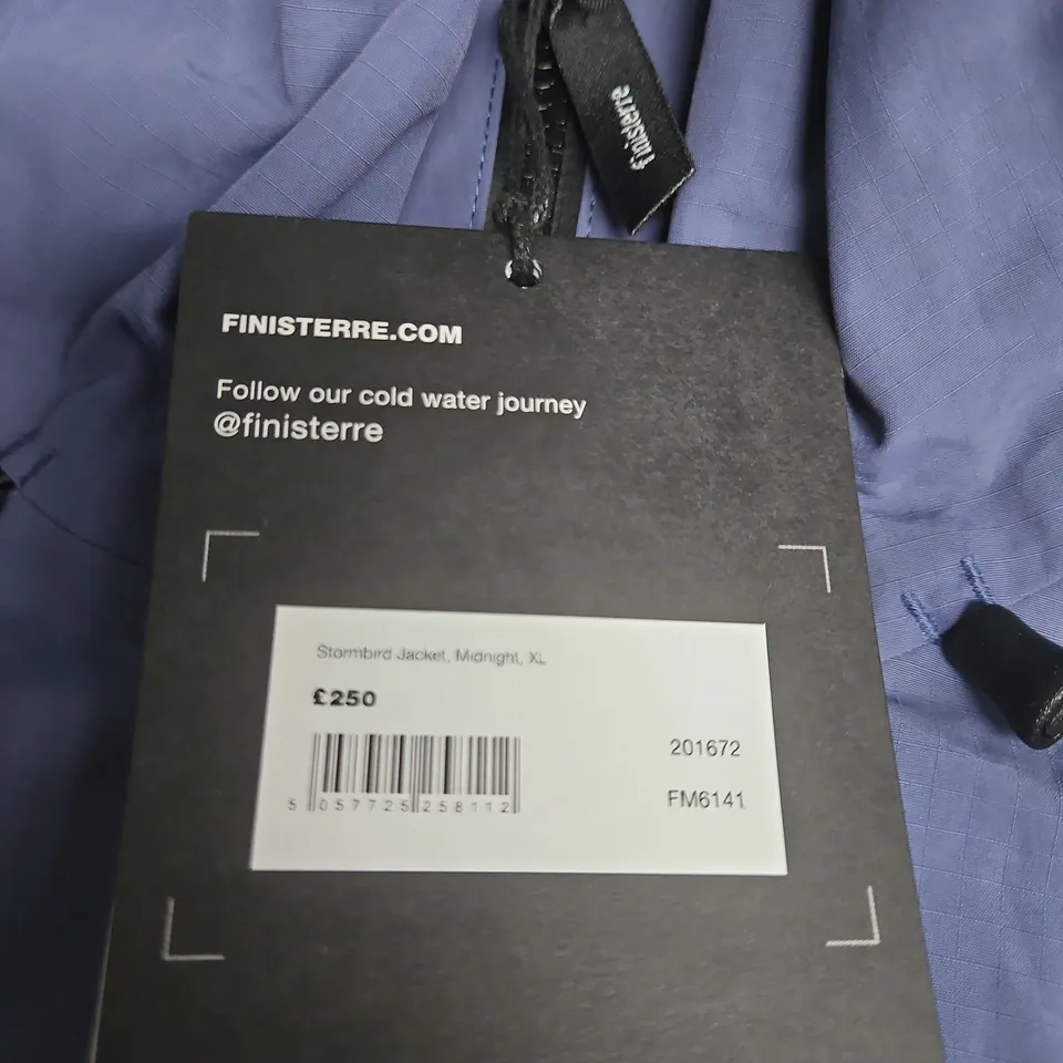 FINISTERRE STORMBIRD JACKET – MIDNIGHT BLUE, XL