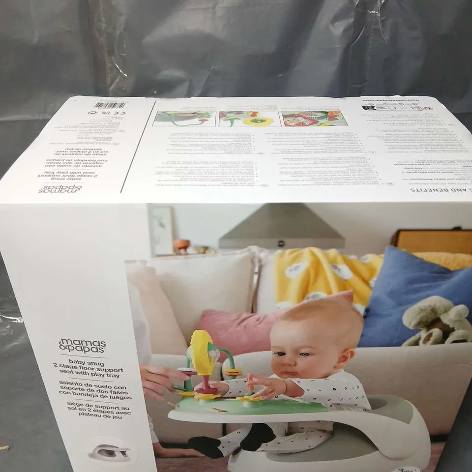 BOXED AND SEALED MAMAS & PAPAS BABY SNUG PLAY TRAY