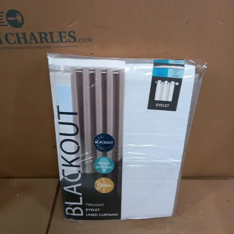 TWILIGHT THERMAL BLACKOUT EYELET CURTAINS