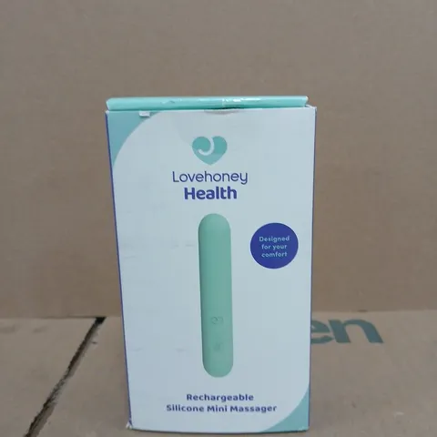 LOVEHONEY HEALTH RECHARGEABLE SILICONE MINI MASSAGER