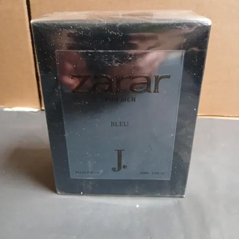 BOXED AND SEALED ZARAR FOR MEN BLEU J. EAU DE PARFUM 100ML